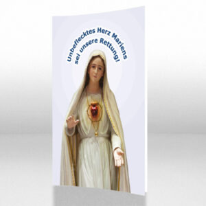 Flyer Unbeflecktes Herz Mariens
