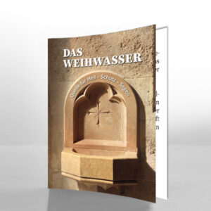 Weihwasser-Broschüre